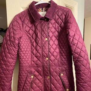 Joules Long Quilted Jacket